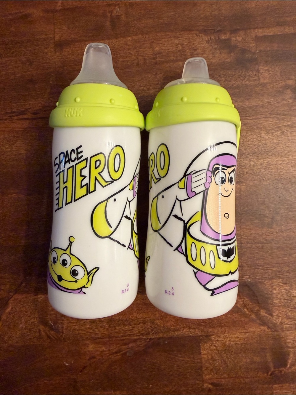 NUK Space Hero Buzz Lightyear Baby Bottle Set of 2